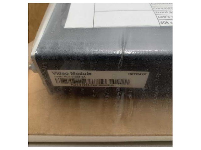 Netwave rutter vdr video module 24v - rut-01005-ea - afbeelding 6 van  6