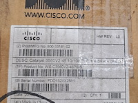 Netwerk switch, cisco, catalyst wsc3560v2 48pss, 2013 - afbeelding 3 van  4