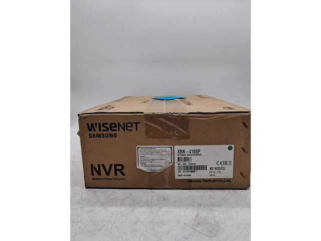 Netwerk video recorder, samsung, wisenet xrn410sp - afbeelding 2 van  4