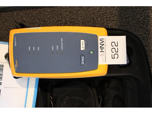 Netwerkkabeltestset fluke dsx5000 versiv in koffer. - afbeelding 3 van  3