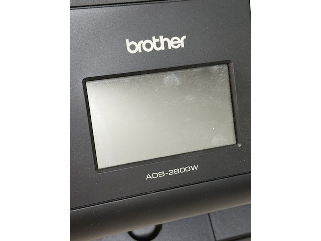 Netwerkscanner brother, ads-2800w, zwart, draadloos - afbeelding 2 van  2