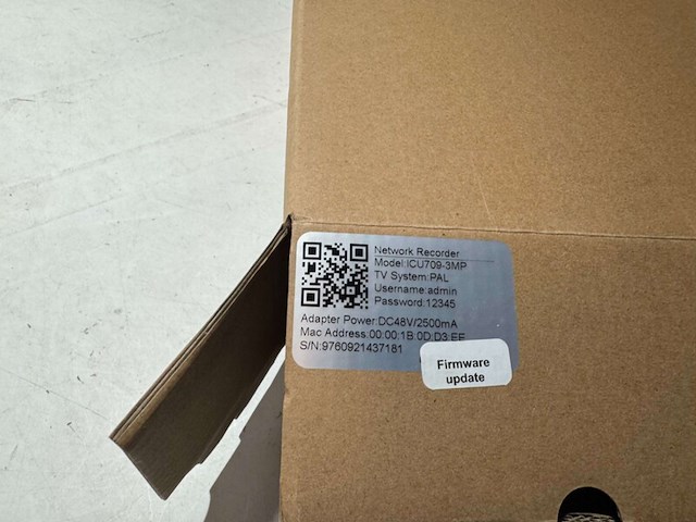 Netwerkvideorecorder, icu709-3mp - afbeelding 4 van  4