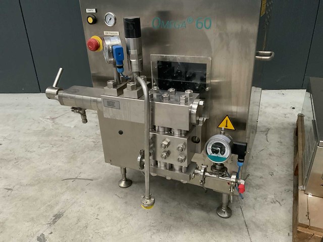 Netzsch omega 6 homogenisator - afbeelding 3 van  9