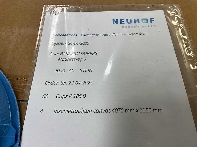 Neuhof r185b bollenkast cups (55x) - afbeelding 2 van  2