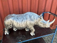 Neushoorn collectible beeld - afbeelding 2 van  4