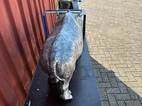 Neushoorn collectible beeld - afbeelding 4 van  4