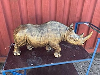Neushoorn collectible beeld - afbeelding 4 van  4