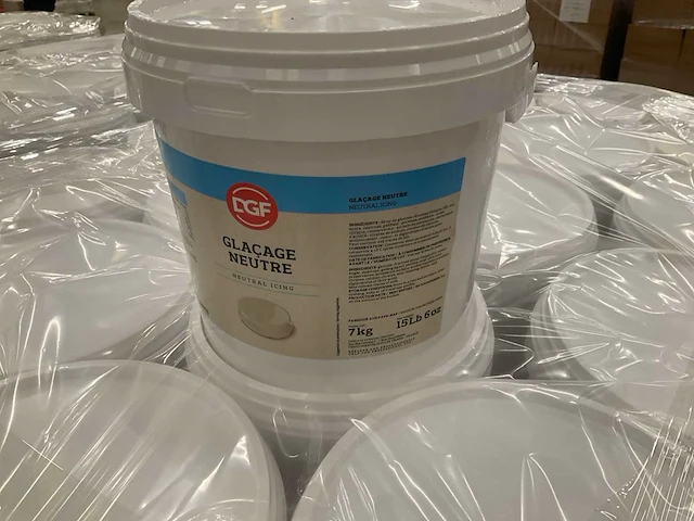 Neutrale glazuur 7kg (131x) - afbeelding 1 van  3