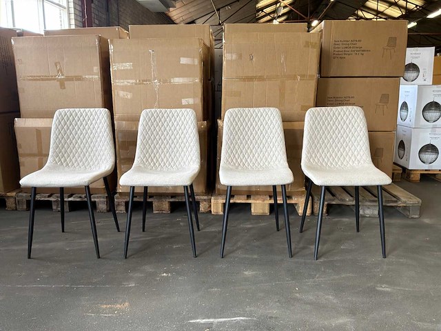 Nevada eetkamerstoel (4x) - afbeelding 7 van  8