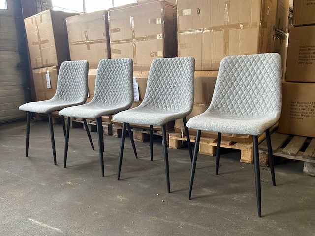 Nevada eetkamerstoel (4x) - afbeelding 6 van  7