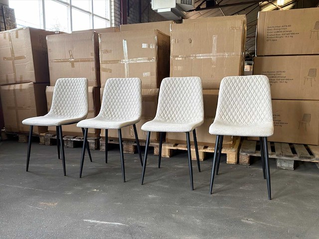 Nevada eetkamerstoel (4x) - afbeelding 4 van  7