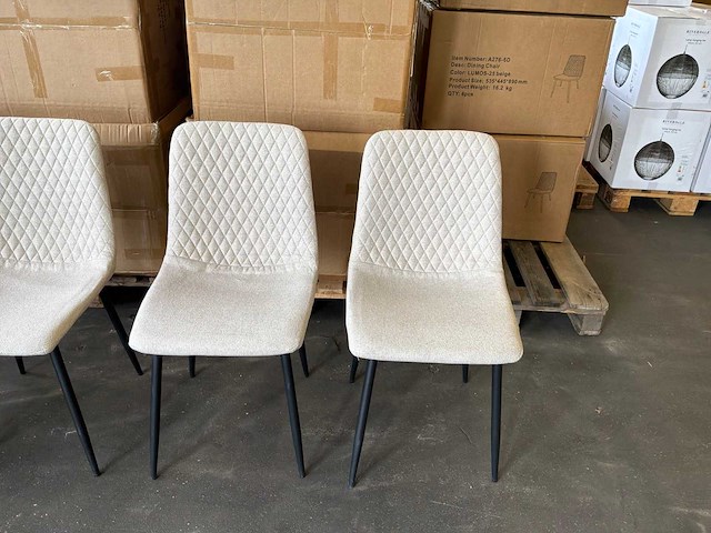 Nevada eetkamerstoel (4x) - afbeelding 6 van  7