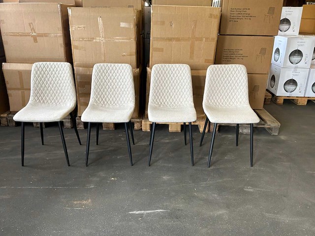 Nevada eetkamerstoel (4x) - afbeelding 7 van  11