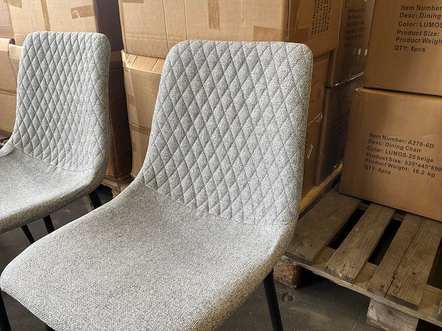 Nevada eetkamerstoel (4x) - afbeelding 4 van  13