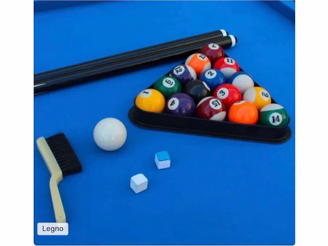Nevado poolbiljart met accessoires - afbeelding 2 van  8