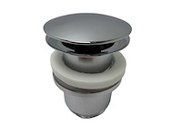 Neve riscasa1414 chrome plated brass pop-up waste drain for marine sinks - corrosion resistant bathroom fitting - afbeelding 1 van  8