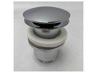 Neve riscasa1414 chrome plated brass pop-up waste drain for marine sinks - corrosion resistant bathroom fitting - afbeelding 2 van  8
