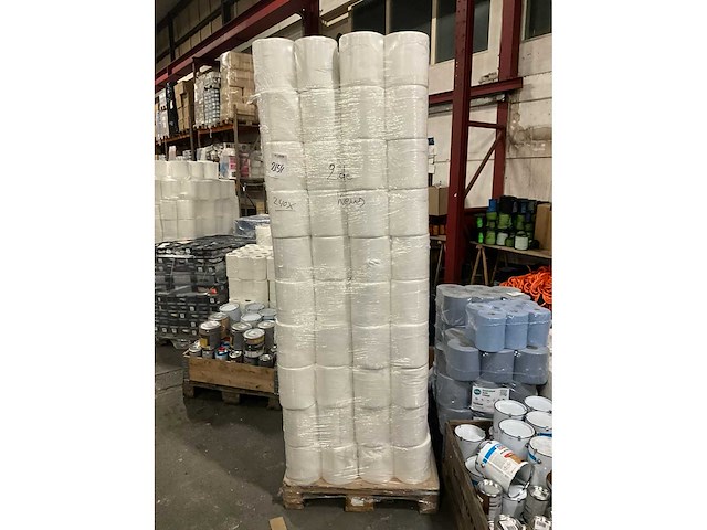 Nevejan - handdoekrol matic 150m 21cm wit 2lg 6rollen - papierrol (240x) - afbeelding 4 van  5