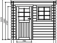 Nevers tuinhuis - afbeelding 2 van  3