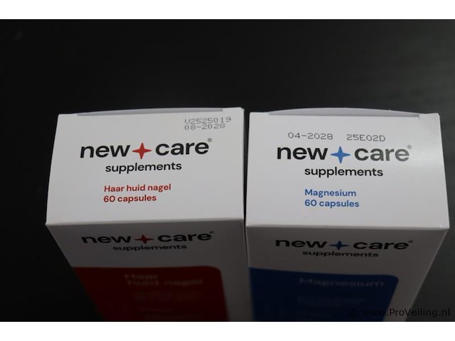 New care supplements haar huid nagel & magnesium – 2 potten á 60 capsules - afbeelding 2 van  2