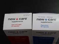 New care supplements haar huid nagel & magnesium – 2 potten á 60 capsules - afbeelding 2 van  2