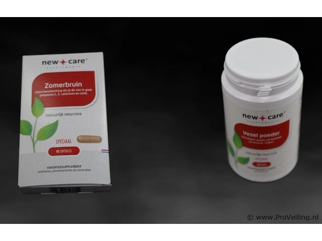 New care supplements zomerbruin & vezel poeder - afbeelding 1 van  7