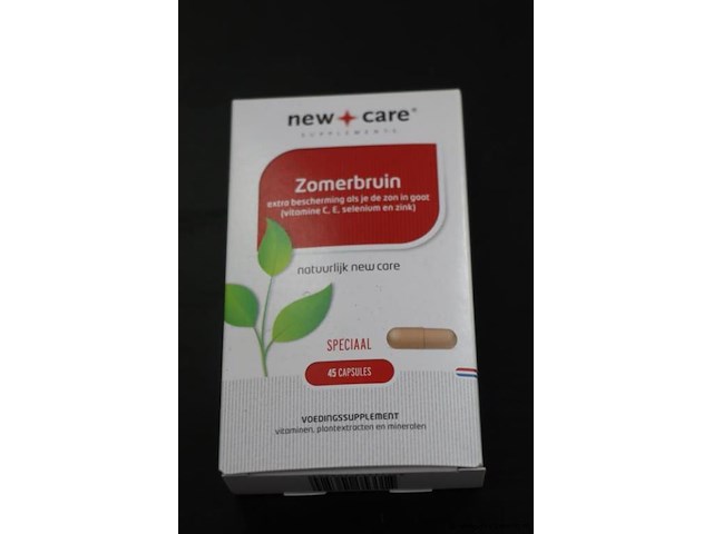 New care supplements zomerbruin & vezel poeder - afbeelding 2 van  7