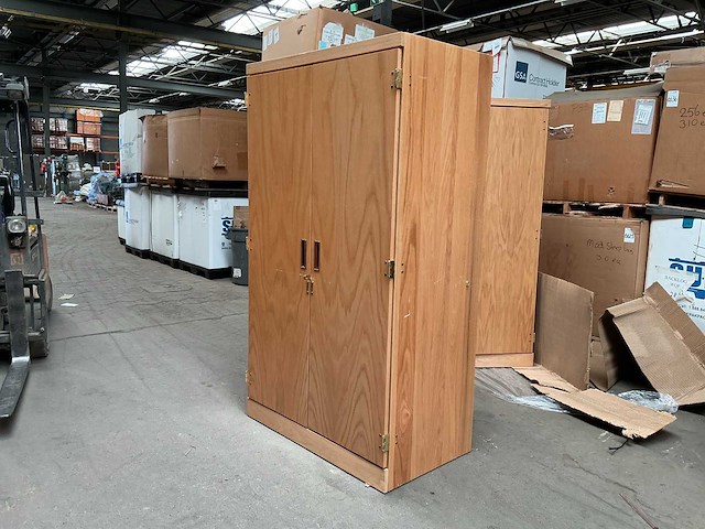 New england woodcraft opbergkast (2x) - afbeelding 1 van  4