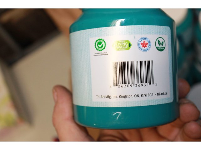 New foundations studio acryl turquoise 22 stuks - afbeelding 3 van  7