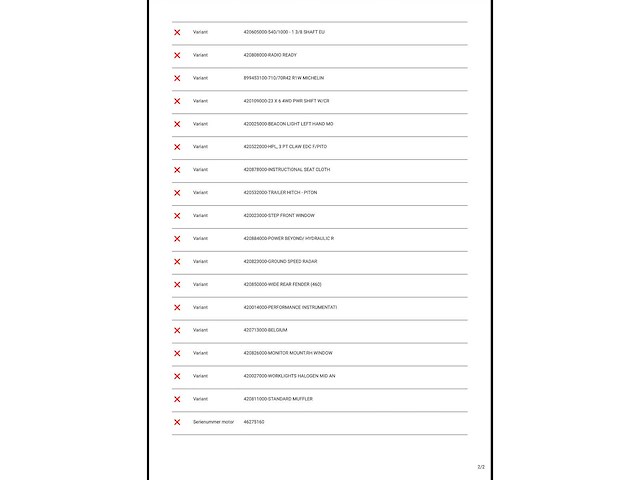 New holland - 2003 - tg230 - vierwielaangedreven landbouwtractor - afbeelding 27 van  35