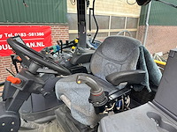 New holland - 2006 - ts125a - tractor met herder kmu180 maaier - afbeelding 4 van  10
