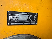 New holland - 2006 - ts125a - tractor met herder kmu180 maaier - afbeelding 6 van  10