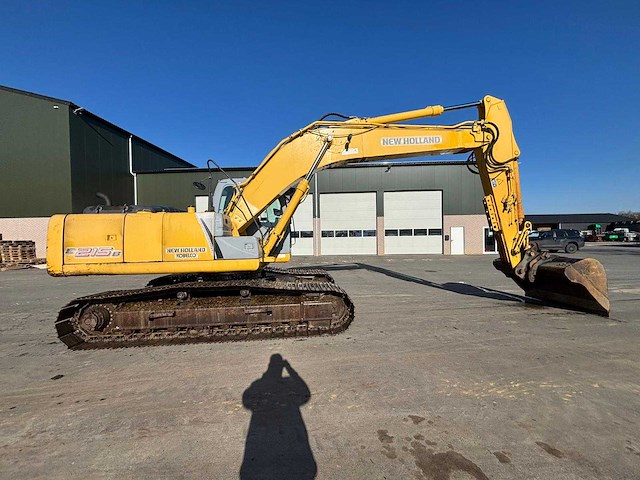 New holland - 2008 - e215b - rupsgraafmachine - afbeelding 20 van  23