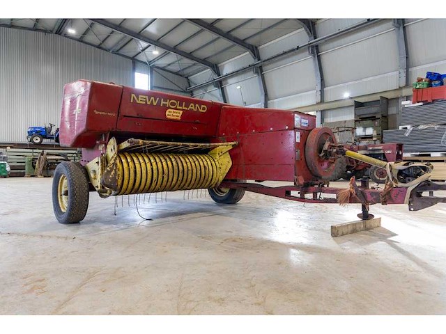 New holland - super hayliner 275 - bale wrapper - afbeelding 4 van  11