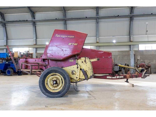 New holland - super hayliner 275 - bale wrapper - afbeelding 5 van  11