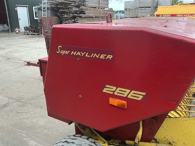 New holland ra 286 balenpers - afbeelding 3 van  13