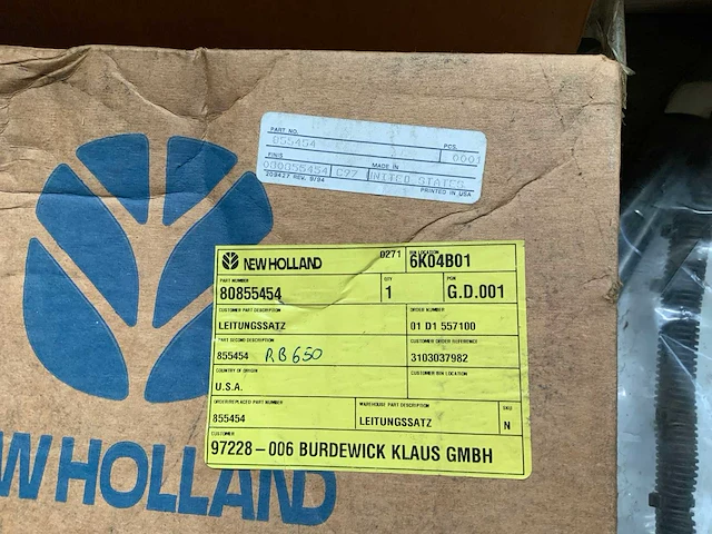 New holland rb 650/835/855 onderdelen - afbeelding 4 van  13