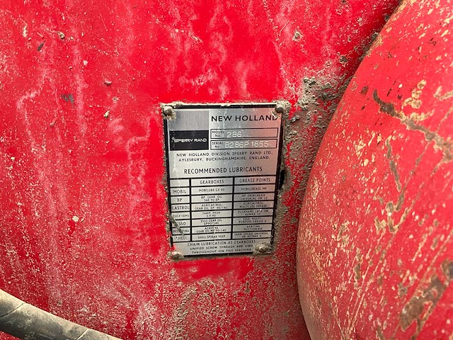 New holland super hayliner 286 balenpers - afbeelding 14 van  20
