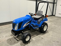 New holland tz25d 4wd minitractor - afbeelding 1 van  17