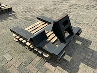 New holland veldhakselaar beksteun met lepelsleuven - afbeelding 3 van  5