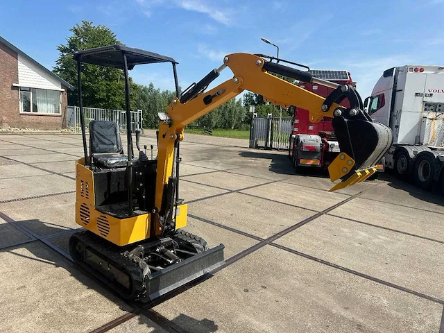 *new* jpc kv12 mini-excavator i - afbeelding 4 van  9