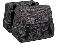 New looxs alma joli double dubbele fietstas 37 l zwart - afbeelding 1 van  2