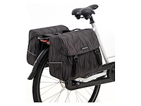 New looxs alma joli double dubbele fietstas 37 l zwart - afbeelding 2 van  2