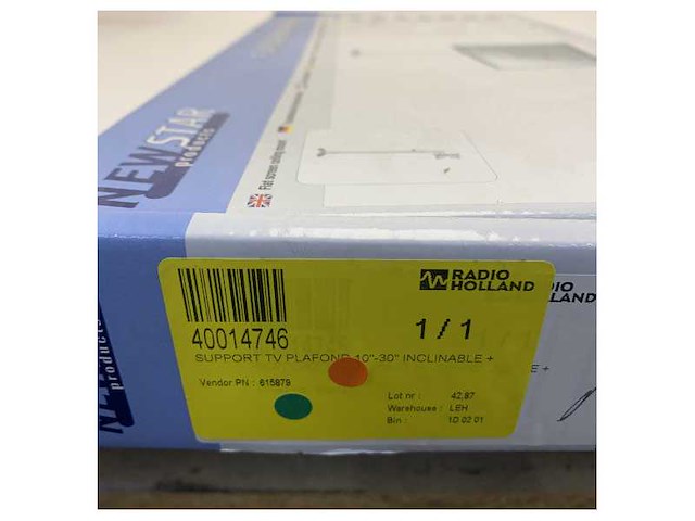 New star 615879 flat screen ceiling tv mount 10 to 30 inch - afbeelding 4 van  4