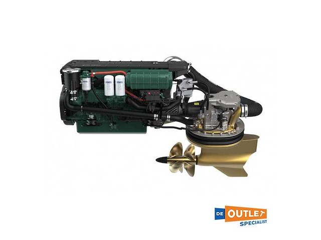 New volvo penta ips500 engine set 2x d6-380 engine set - afbeelding 4 van  10