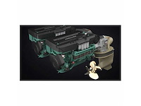 New volvo penta ips500 engine set 2x d6-380 engine set - afbeelding 3 van  9