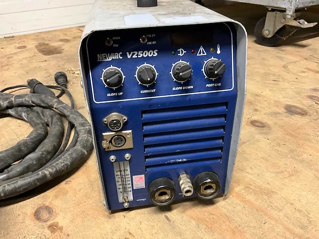 Newarc viper 2500s tig-lasmachine - afbeelding 2 van  5
