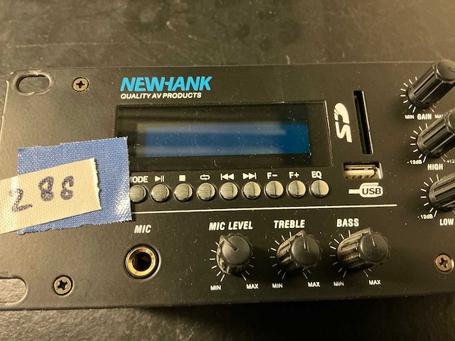 Newhank workmate7 dj mixer - afbeelding 3 van  6