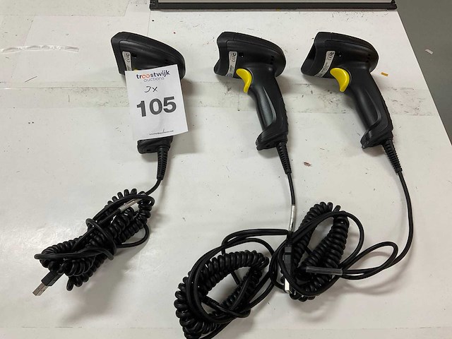 Newland barcodescanner (3x) - afbeelding 1 van  4