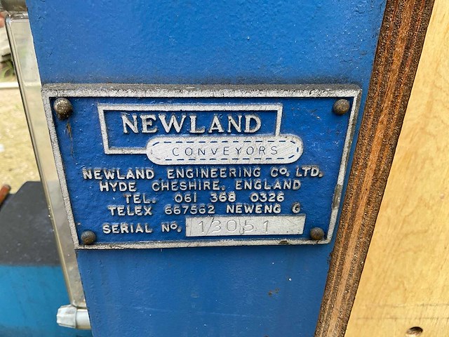 Newland mobiele transportband - 9,8 meter - afbeelding 10 van  20